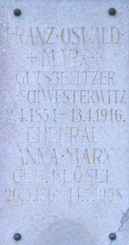 Anna Marx geb. Klsel